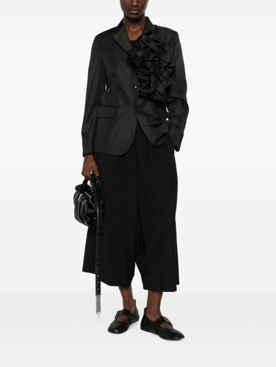 26FW 꼼데가르송 스트레이트 팬츠 GRP001 BLACK - COMME DES GARCONS