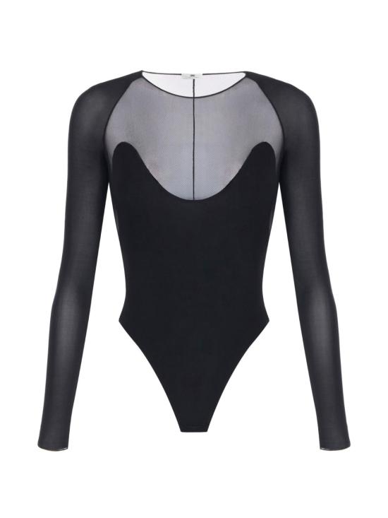 26FW 엘리자베타프랜치 바디수트 티셔츠 BO05667E2 110 BLACK