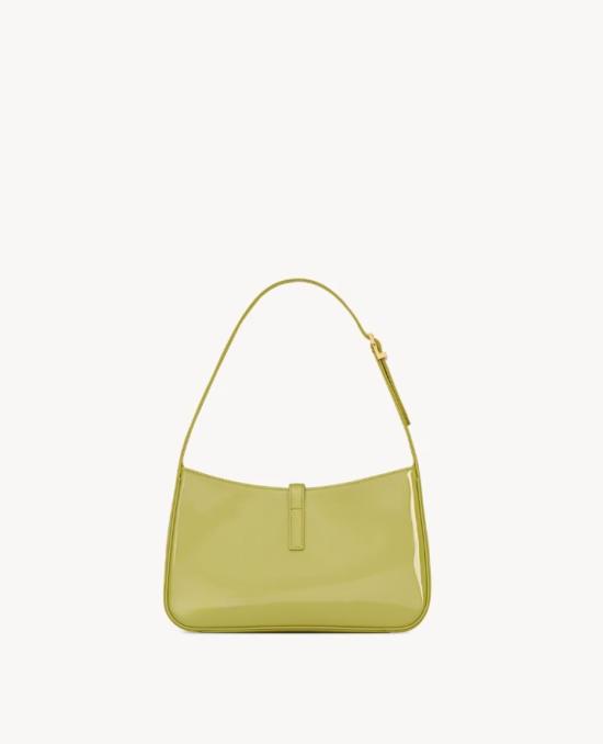 26FW 생로랑 르 5 아 7 페이턴트 레더 657228B870W 3566 GREEN - SAINT LAURENT