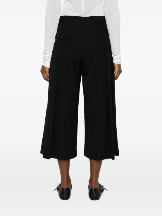 26FW 꼼마꼼마 스트레이트 팬츠 RRP014 BLACK - COMME COMME