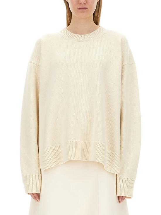  질샌더 스웨터 질 샌더 울  점퍼 아이보리 - JIL SANDER