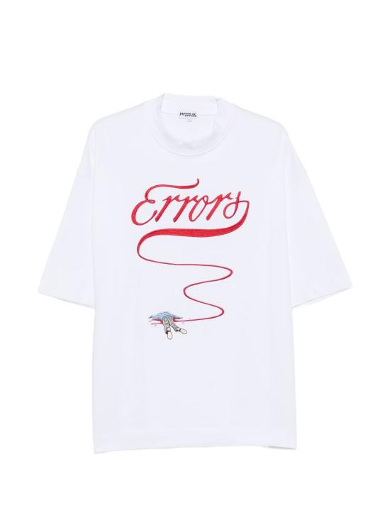 26FW 하우스 오브 에러스 반팔 티셔츠 HEFW26TT11012 0053 WHITE