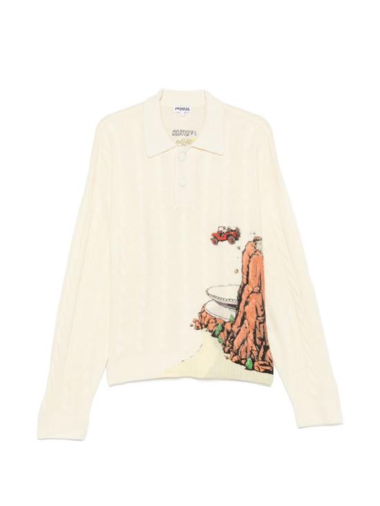 26FW 하우스 오브 에러스 스웨터 HEFW26SW01073 0075 CREAM
