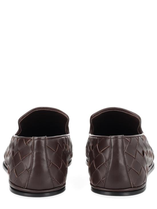  보테가베네타 뮬/슬리퍼 보테가 베네타 선데이 레더 슬리퍼 브라운 - BOTTEGA VENETA