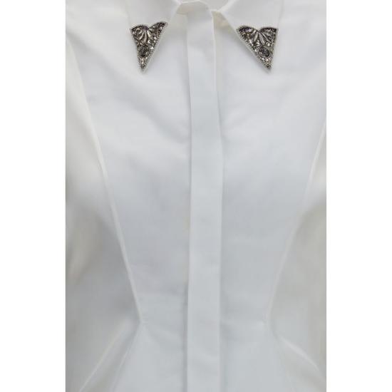 26FW 베르사체 셔츠 VE10265081A138781W000BB WHITE - VERSACE