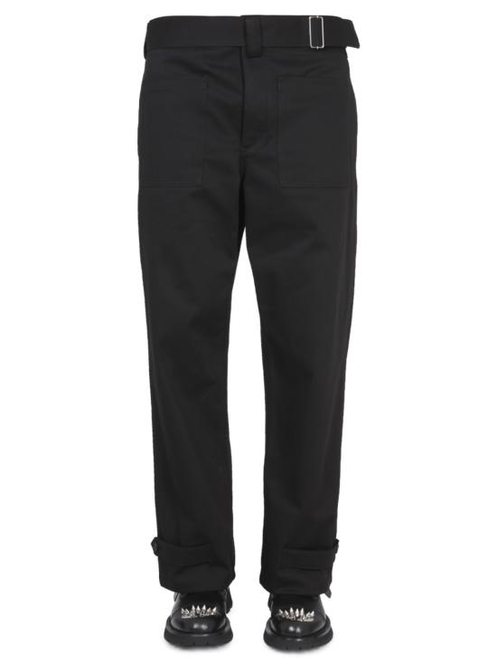  알렉산더 맥퀸 치노 팬츠 카고 팬츠 블랙 - ALEXANDER MCQUEEN