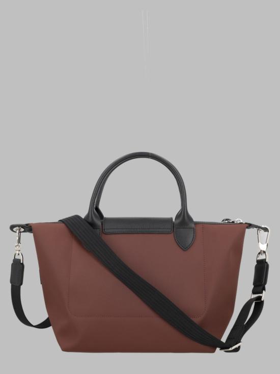  롱샴 가방 르 플리아쥬 에너지 핸드백 브라운 - LONGCHAMP