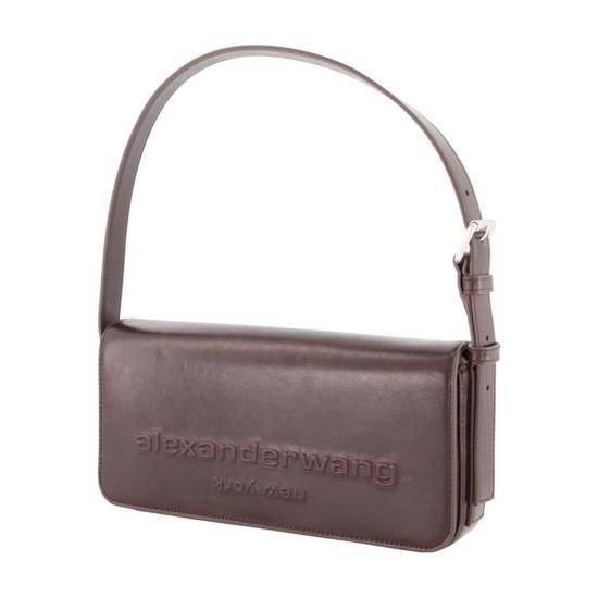  알렉산더 왕 가방 펀치 플랩 숄더백 브라운 - ALEXANDER WANG