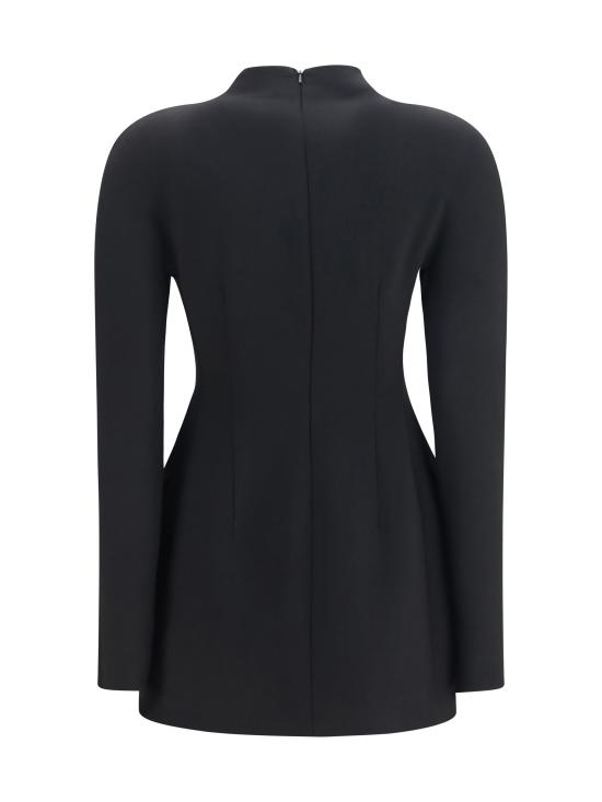 26FW 스포트막스 원피스 2622226032600 003 BLACK - SPORTMAX
