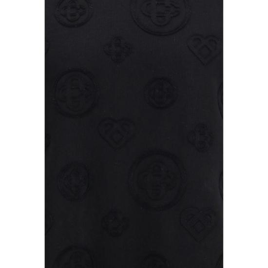 26FW 카사블랑카 탑 CAMPF26JTS04401BLACKBB - CASABLANCA