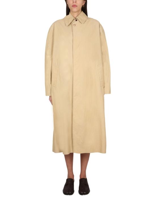  마르지엘라 트렌치 코트 메종  유틸리티 스타일  베이지 - MAISON MARGIELA