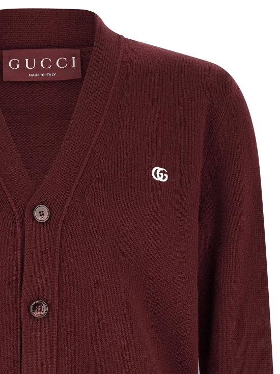 26SS 구찌 가디건 GU334185BM RED - GUCCI