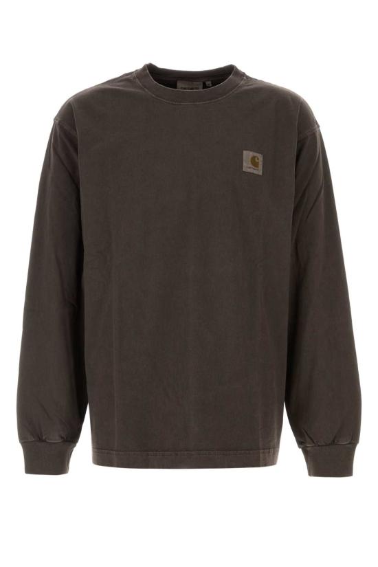 26FW 칼하트 WIP 비스타 롱슬리브 티셔츠 I030779 47GD BROWN