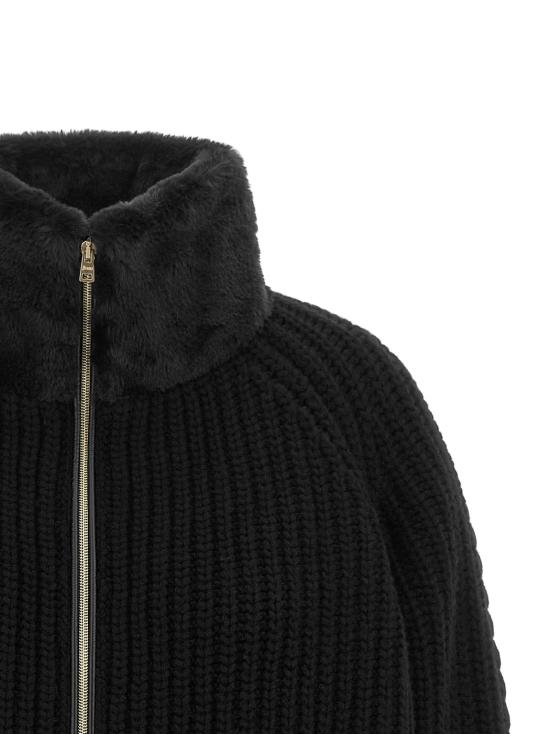 26FW 에르노 가디건 HE342773BM BLACK - HERNO