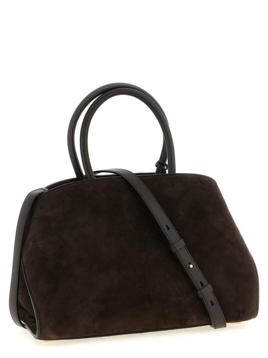  살바토레 페라가모 가방 페라가모 허그 Th S 핸드백 브라운 - SALVATORE FERRAGAMO
