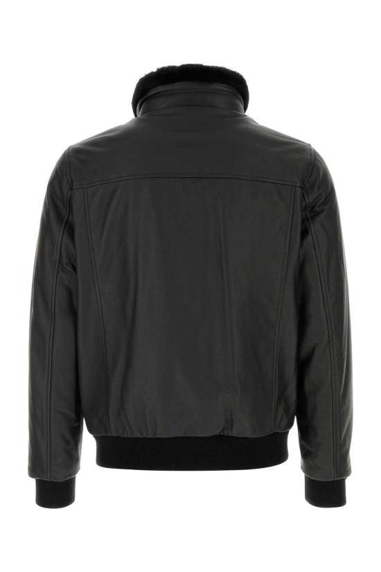 26FW 무레르 클레로스 P1 패디드 봄버 자켓 CLEROSP1 NERO BLACK - MOORER