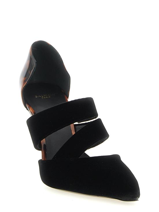 26FW 발망 힐/펌프스 BA342759BM BLACK - BALMAIN