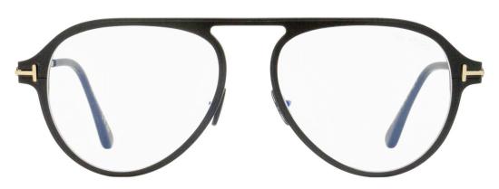  톰포드 안경 톰 포드 마그네슘 파일럿 안경 Tf5972 B 002 54mm 무광 블랙/골드 - TOMFORD