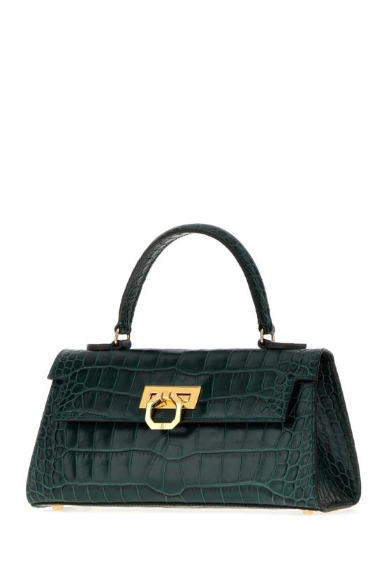 26FW 카보티 토트백 242COCCO DEEPETRGRE GREEN - CARBOTTI
