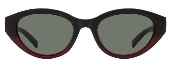 구찌 안경 내로우 캣아이 GG2105 SA 003 52mm 선글라스 블랙/버건디 - GUCCI