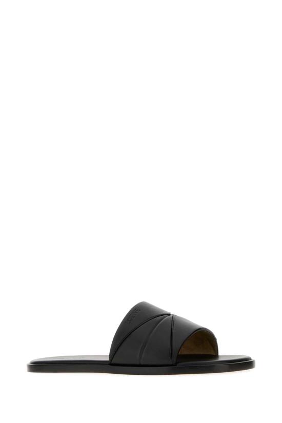 26FW 로에베 오리가미 슬라이드 뮬 M816465X66 BLACK - LOEWE