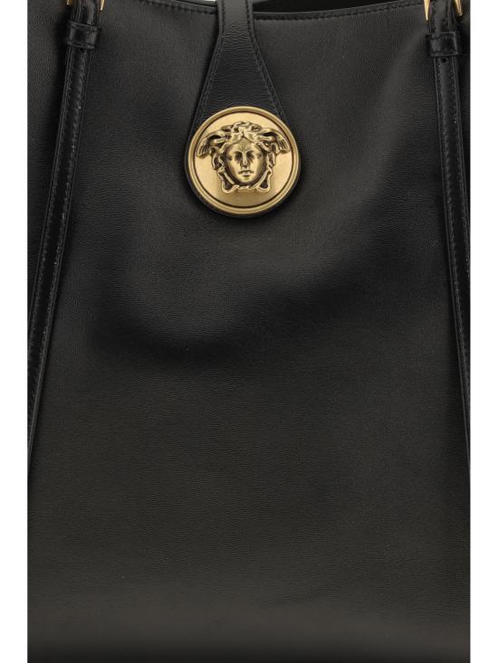26FW 베르사체 토트백 10260491A17449 1B55J BLACK - VERSACE
