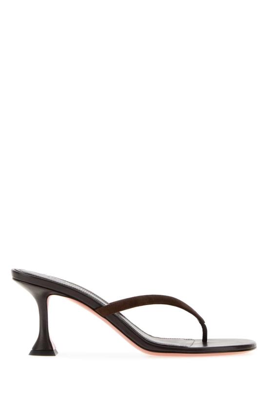 26FW 아미나 무아디 샌들 JULIETTETHONG70 COFFEE BLACK