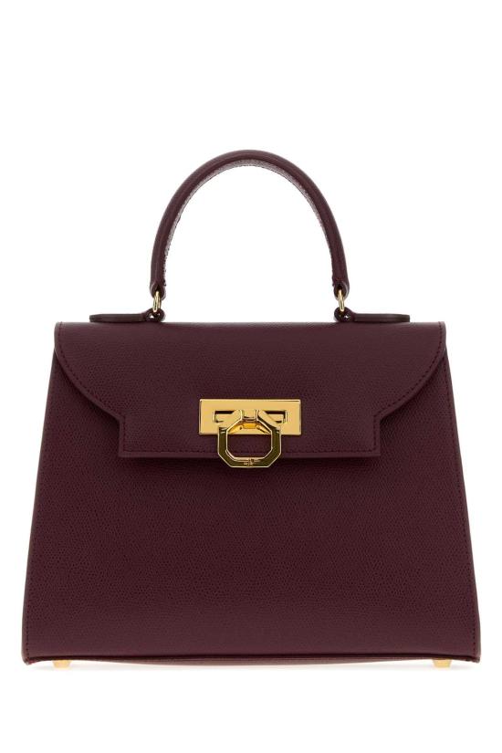 26FW 카보티 토트백 444PALMELLATO BORDEAUX BURGUNDY
