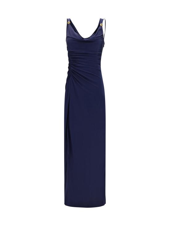 26FW 베르사체 원피스 10267061A12497 1U610 NAVY