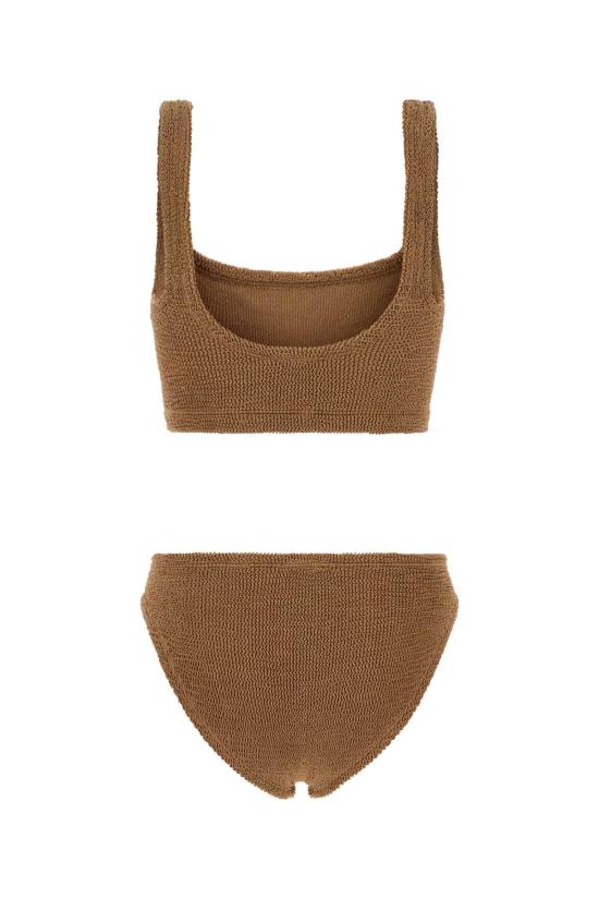 26SS 훈자 지 비치웨어 COVERAGEXANDRABIKINIM METCOC BEIGE - HUNZA G