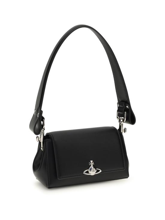  비비안웨스트우드 가방 비비안 웨스트우드 헤이즐 스몰 숄더백 블랙 - VIVIENNE WESTWOOD