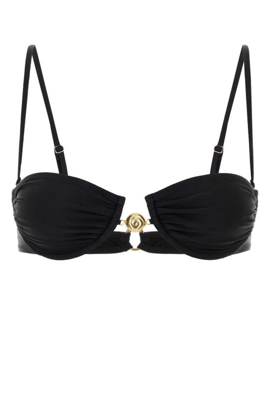 26SS 레이나올가 비치웨어 HAMMOND20TOP BLACKSHINY