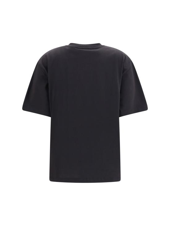26FW 가니 폴로 티셔츠 A1050303 252 BLACK - GANNI