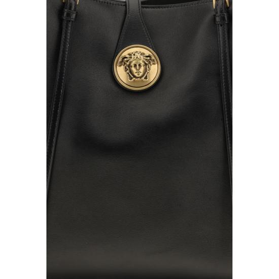 26FW 베르사체 토트백 VE10260491A174491B55JBB BLACK - VERSACE