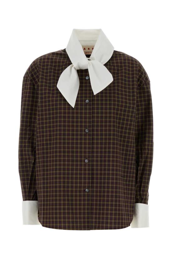 26FW 마르니 셔츠 CAMA0706QSUTC689 CHM61 BROWN