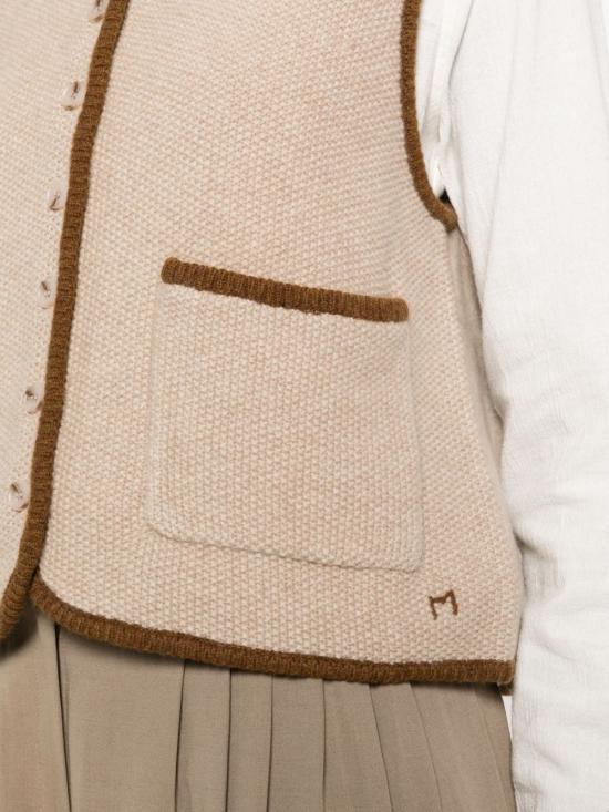 26FW 모아몽 가디건 PUL3623201 CORD BEIGE - MOISMONT