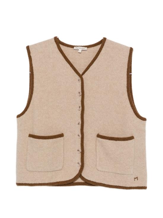 26FW 모아몽 가디건 PUL3623201 CORD BEIGE