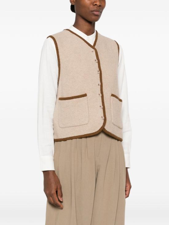 26FW 모아몽 가디건 PUL3623201 CORD BEIGE - MOISMONT