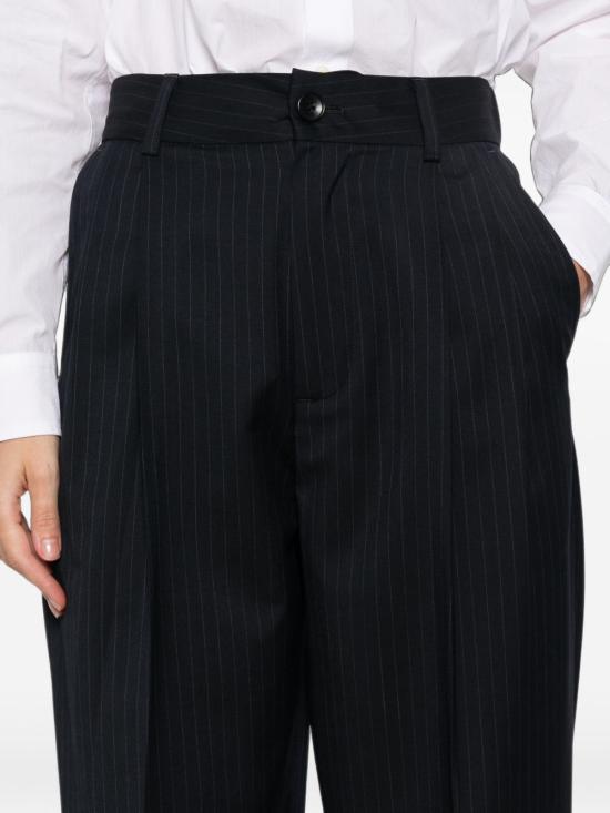 26FW 니콜슨&니콜슨 스트레이트 팬츠 LENO TRO2NVY ST NAVY - NICHOLSON & NICHOLSON