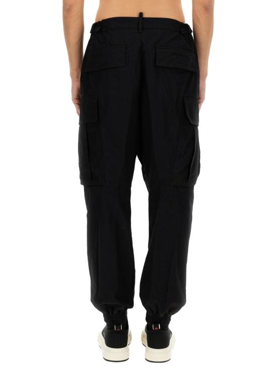  디스퀘어드2 치노 팬츠 Dsquared2 Icon New Generation Cargo Pants Trousers Black