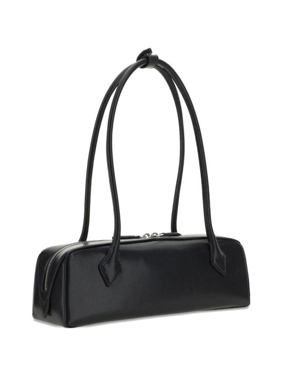 26FW 알라이아 르 테켈 미디움 레더 숄더백 AA1S06033CA212 999 BLACK - ALAIA