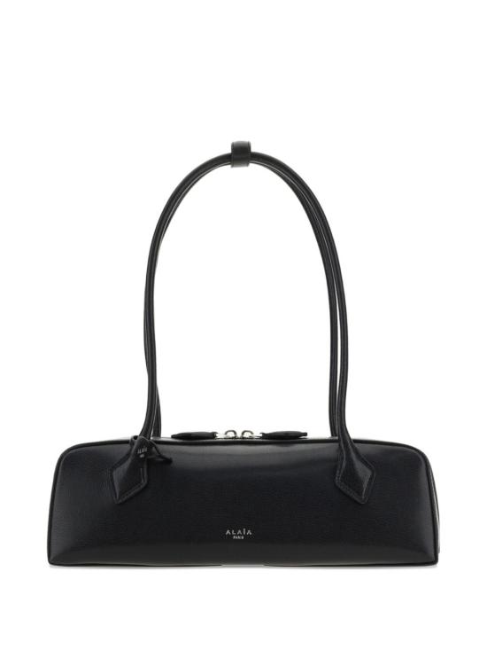 26FW 알라이아 르 테켈 미디움 레더 숄더백 AA1S06033CA212 999 BLACK
