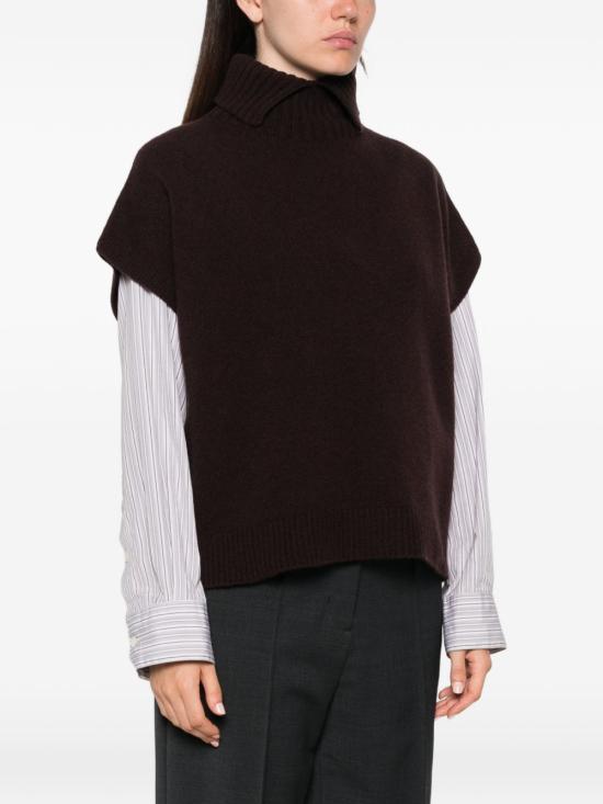 26FW 니콜슨&니콜슨 스웨터 PUFF 4BRN BROWN - NICHOLSON & NICHOLSON