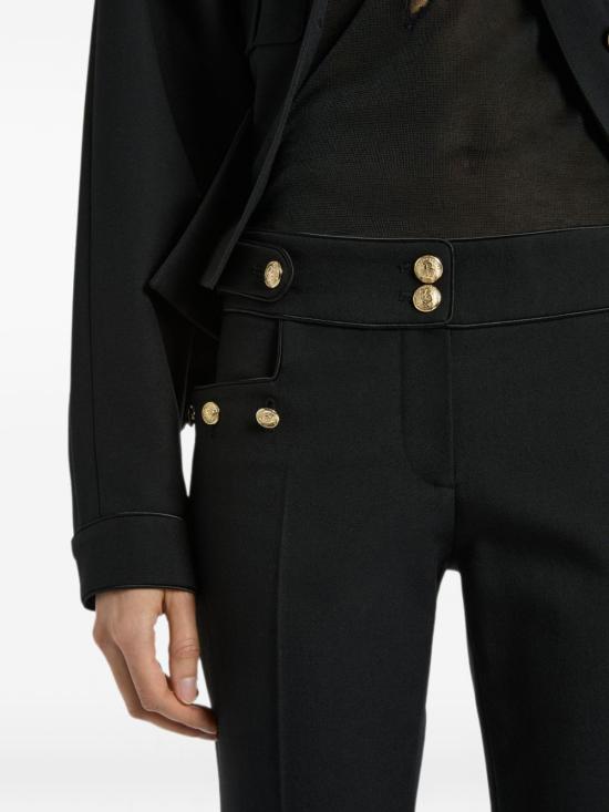 26FW 발망 스트레이트 팬츠 PA0000000065 0PA BLACK - BALMAIN