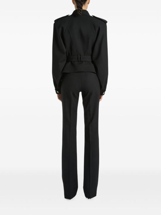 26FW 발망 스트레이트 팬츠 PA0000000065 0PA BLACK - BALMAIN