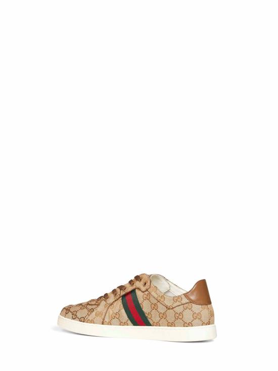  구찌 스니커즈 로우탑 스트레치  베이지 - GUCCI
