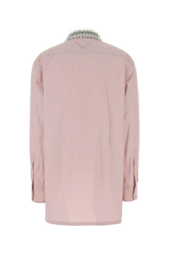 26FW 프라다 팝린 셔츠 P453JRSOOO1XV2 F0E18 PINK - PRADA