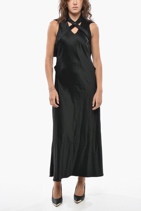  오프화이트 롱 원피스 OWDB485F23FAB0011000 Black