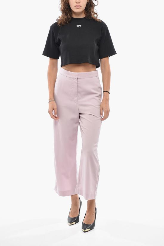  스텔라 맥카트니 스트레이트 팬츠 600169SNB485310 Pink - STELLA MCCARTNEY