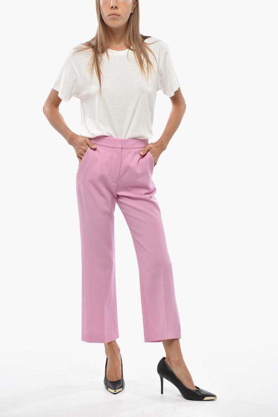  스텔라 맥카트니 스트레이트 팬츠 529866SMB125860 Pink - STELLA MCCARTNEY